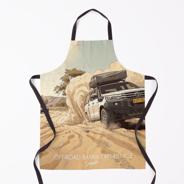 Item preview, Off-Road Safari Experience Namibia Deep Sand 4x4 Drift Retro Vintage Design Motif designed and sold by strandbar.