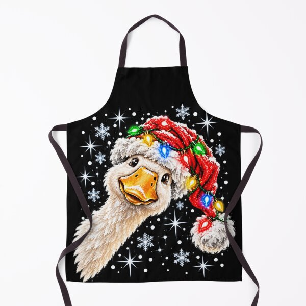 Item preview, Christmas Goose with Glowing Lights and Snowflakes designed and sold by BancaJone.
