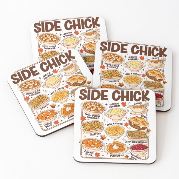 Item preview, Thanksgiving Side Chick Favorite Holiday Side Dishesz designed and sold by KireVeronica.