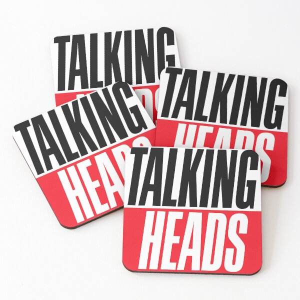 Item preview, Talking Heads Bold Red White  designed and sold by LaugeBrix.