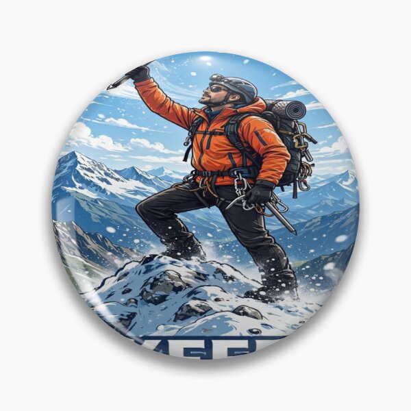 Item preview, Keep Climbing Mountaineer Summit Design designed and sold by TamilThread.