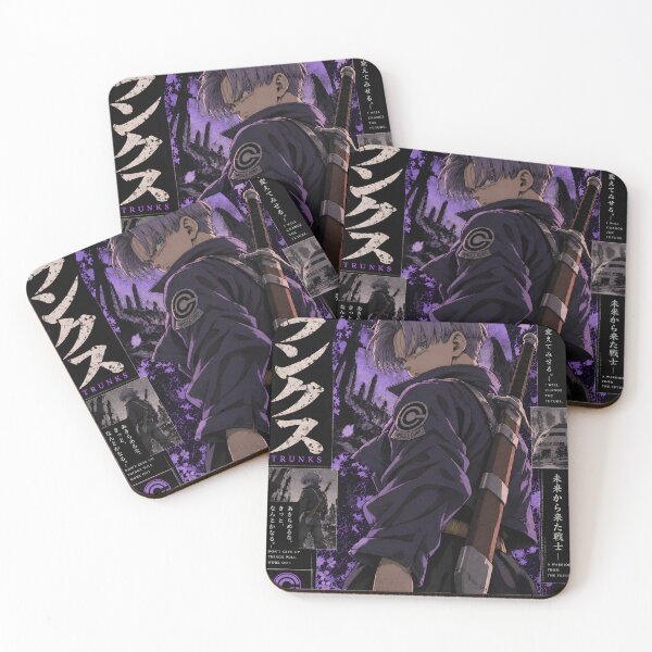 Item preview, Trunks Dragon Ball Dark Grunge Manga Anime Art designed and sold by OrionInkVault.