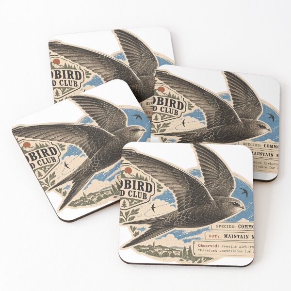 Item preview, Common Swift — Maintains Momentum | Oddbird Field Club designed and sold by OddbirdForest.