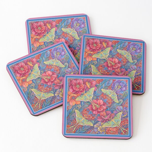 Item preview, Mothes & Flowers, in Abstract designed and sold by Nira Dabush.