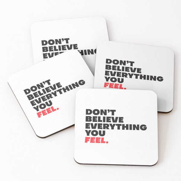 Item preview, Don't Believe Everything You Feel - Wisdom  designed and sold by Vector-Artist.