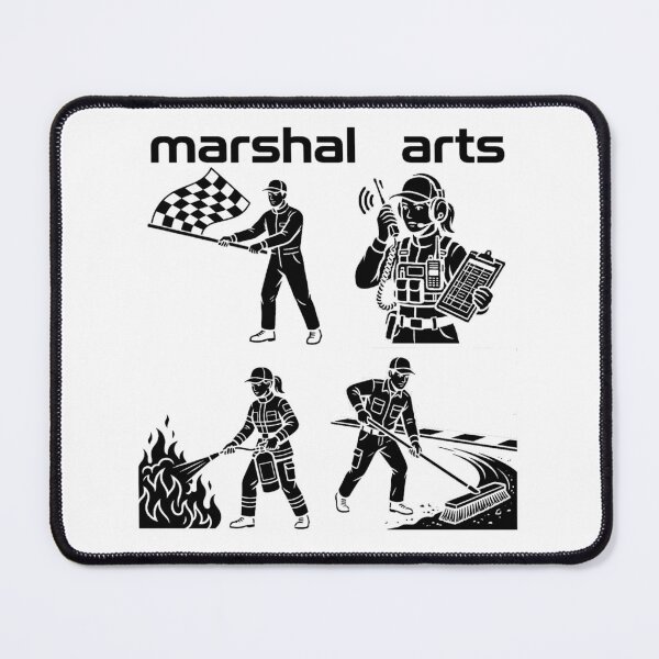 Item preview, Motorsport Track Marshals Comic Style Line Art designed and sold by AgdBol.