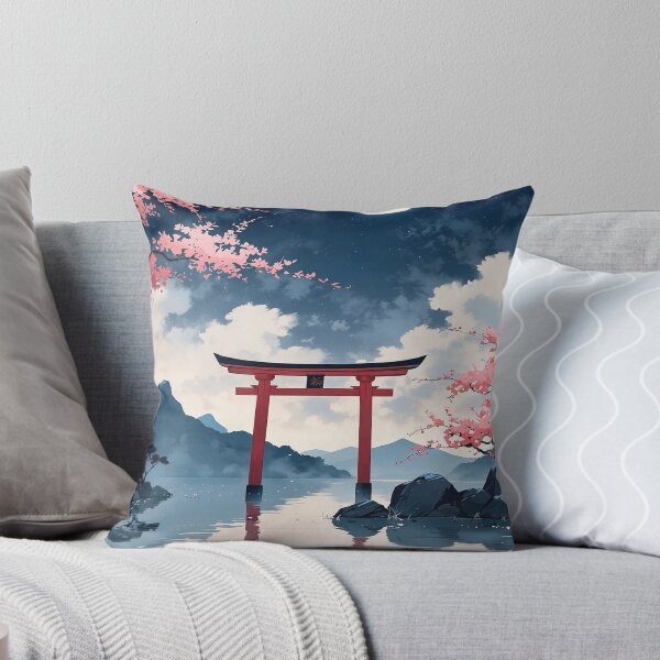 Item preview, Serenity at the Torii Gate designed and sold by CyberHexaStudio.
