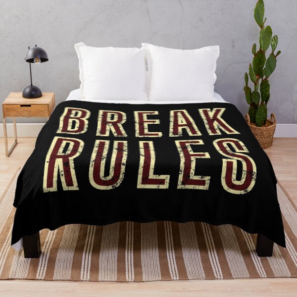 Item preview, Break Rules Motivational Vintage Typography designed and sold by Detroja Typography.