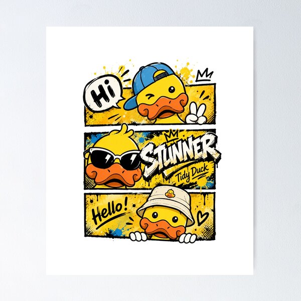 Item preview, Tidy Duck designed and sold by Colorful-Garden.