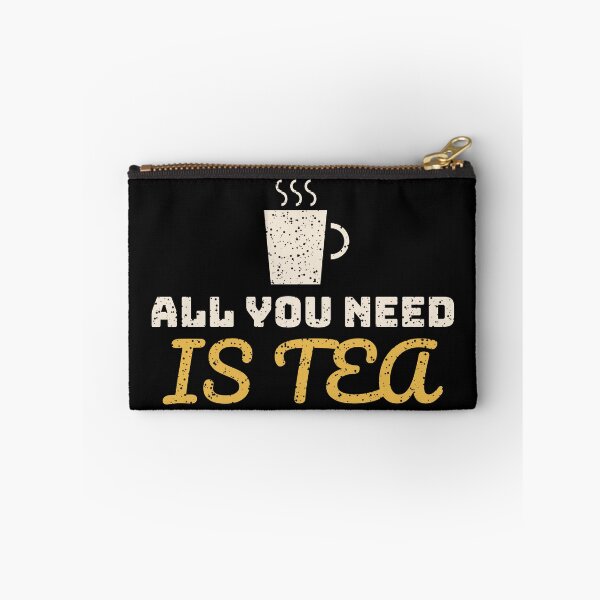 Artikelvorschau, All You Need Is Tea - Funny British Tea Lover entworfen und verkauft von Rebel Rewind.