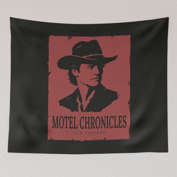 Item preview, Motel Chronicles Sam Shepard – Neo Western Film & Literature Poster designed and sold by FULLER FACTORY.