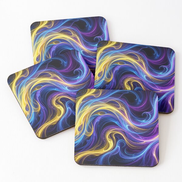Item preview, Cosmic dance of flowing colors designed and sold by Sigtrix.