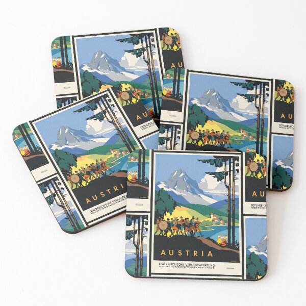 Item preview, Austria Alpine Travel 1930s designed and sold by artofuniverse.