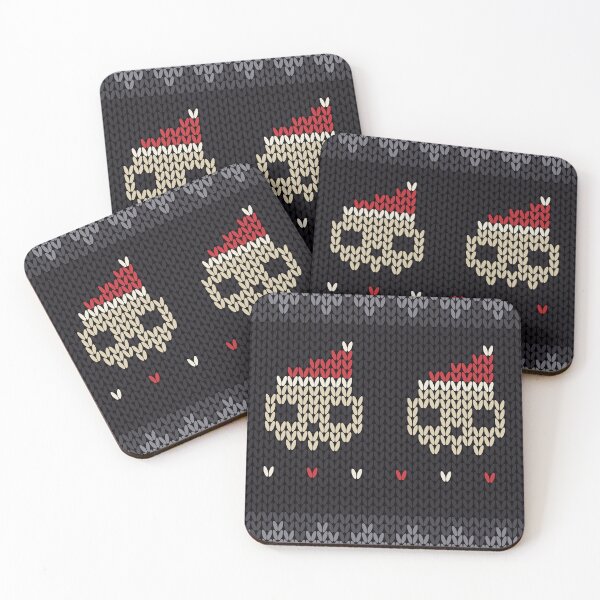 Item preview, Skull ugly sweater designed and sold by Inky_Trash.