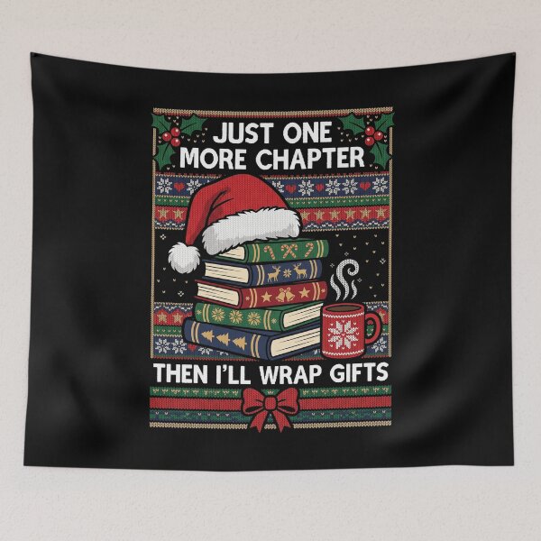 Item preview, Just One More Chapter Then I’ll Wrap Gifts designed and sold by dudelinart.