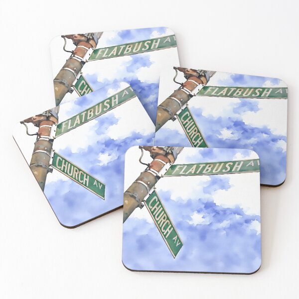Item preview, Flatbush and Church designed and sold by RCWatercolours.