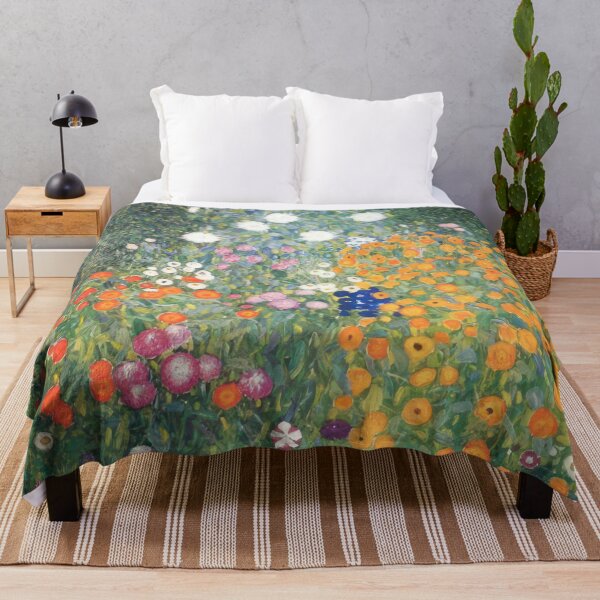 Item preview, Gustav Klimt flower garden designed and sold by L9aleeb.