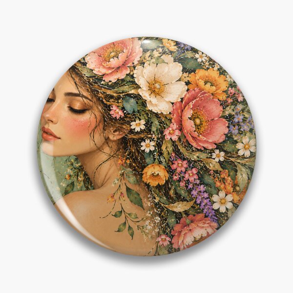 Aperçu de l'œuvre Portrait botanique créée et vendue par LittlePatterns.