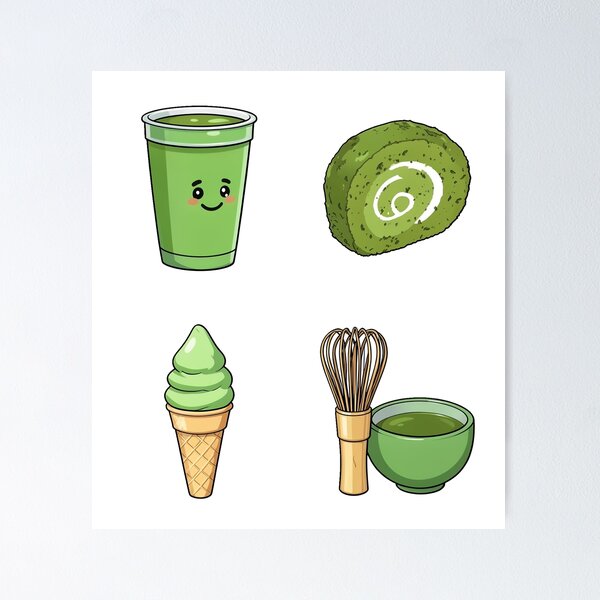 Item preview, Kawaii Matcha Treats - Pack designed and sold by V3S0.