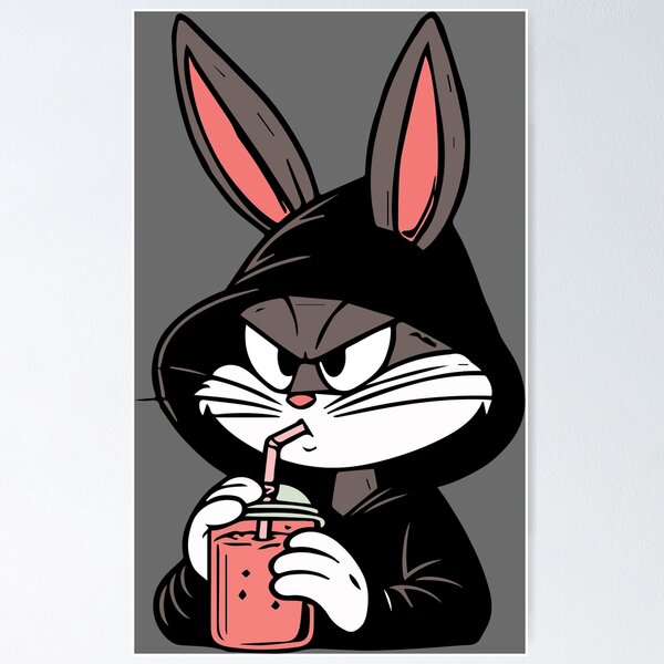 Item preview, Moody Bunny Anime designed and sold by VisionaryEriola.
