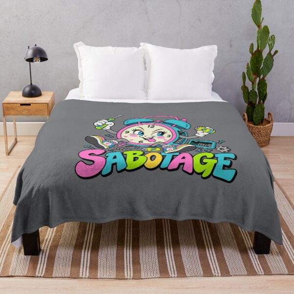 Item preview, Sabotage O'Clock – Funny Retro Alarm Clock designed and sold by Aimetoi.