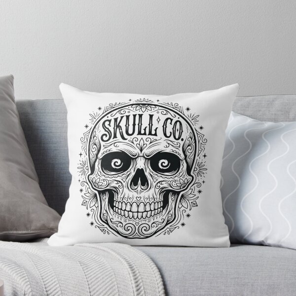 Item preview, Skull Co. : Gothic Skull Skeleton Art Spooky Graphic Dark Design Skull Company designed and sold by NewaveBoutique.