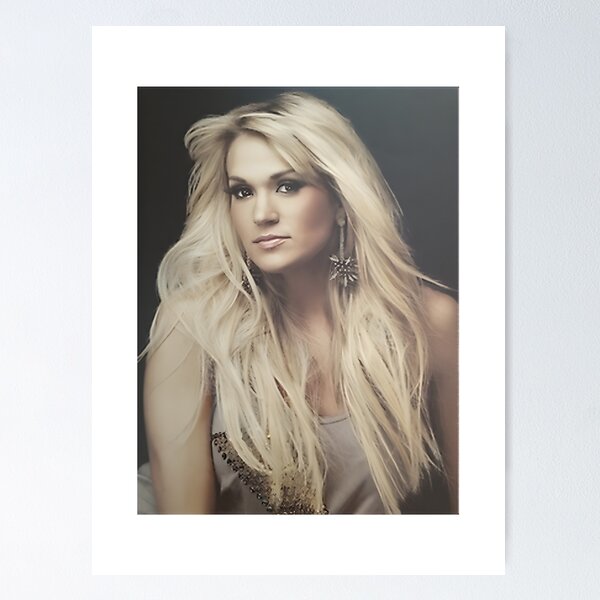 Item preview, Carrie Underwood Artistic Portrait Illustration Design designed and sold by DirafIdechar.