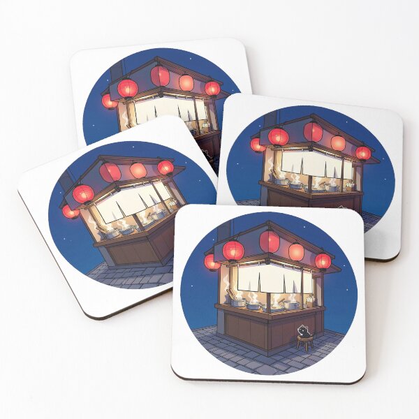 Item preview, Ramen Shop at Night designed and sold by V3S0.
