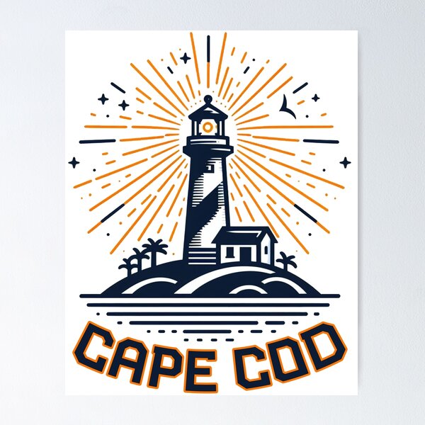Item preview, Cape Cod Massachusetts Lighthouse Sunrise designed and sold by Esskay Designs.