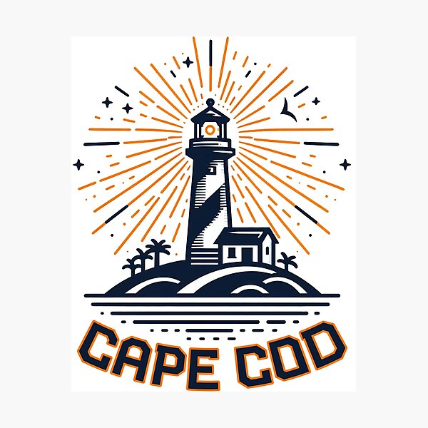 Item preview, Cape Cod Massachusetts Lighthouse Sunrise designed and sold by Esskay Designs.