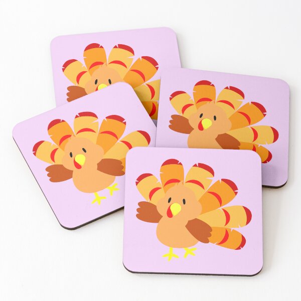 Item preview, Cute Thanksgiving Turkey Cute Autumn Fall Turkey Illustration designed and sold by Thegoldenline.