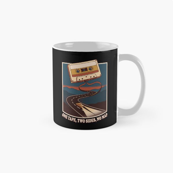 Item preview, Cassette Tape Road Trip Mixtape Two Sides No Map designed and sold by nessismore.
