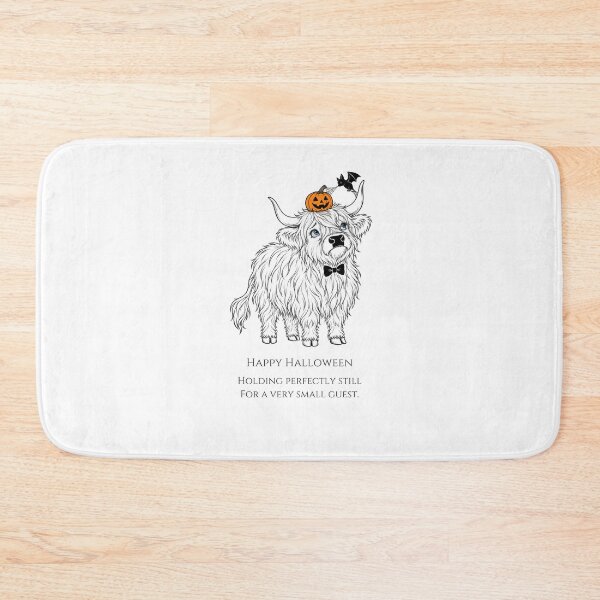 Item preview, Halloween Highland Cow Tiny Guest designed and sold by Soft Paws Sketches.