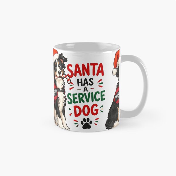 Item preview, Christmas Service Dog designed and sold by vectcd.