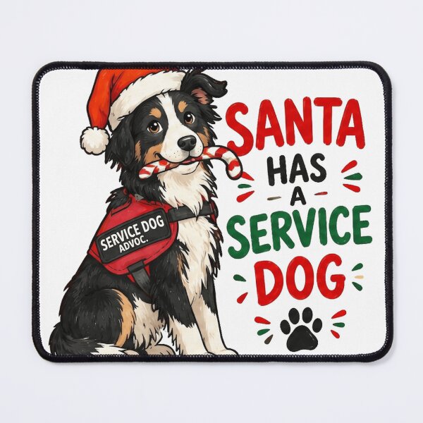 Item preview, Christmas Service Dog designed and sold by vectcd.