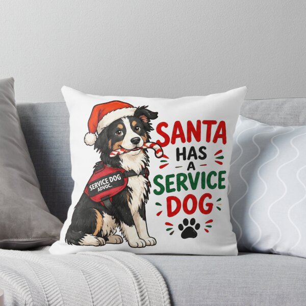 Item preview, Christmas Service Dog designed and sold by vectcd.