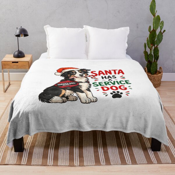 Item preview, Christmas Service Dog designed and sold by vectcd.