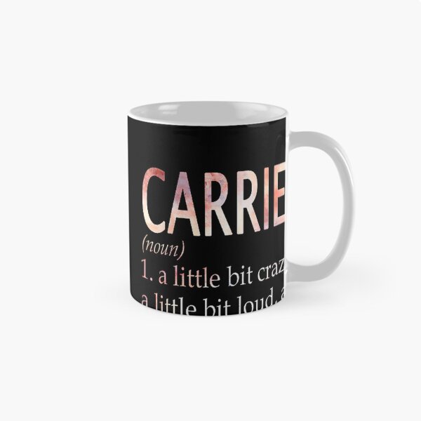 Item preview, Carrie Name Definition Design - Personalized Name Art for Girls designed and sold by DirafIdechar.