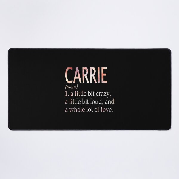 Item preview, Carrie Name Definition Design - Personalized Name Art for Girls designed and sold by DirafIdechar.