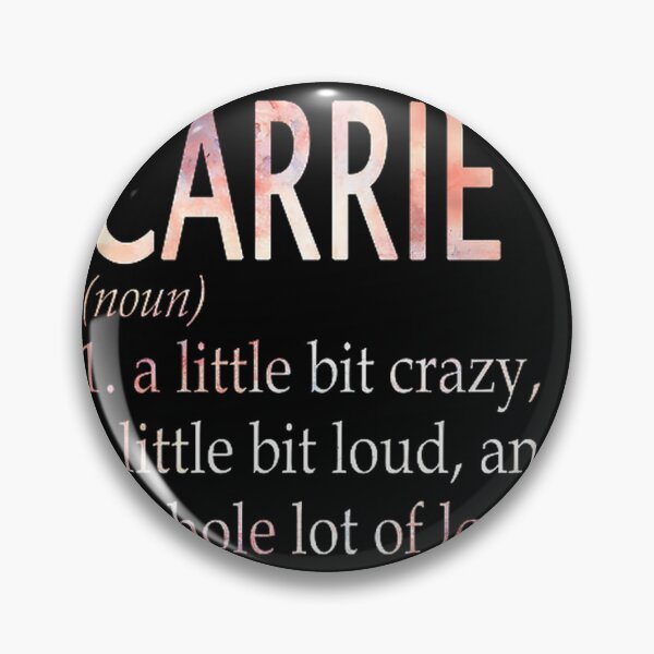 Item preview, Carrie Name Definition Design - Personalized Name Art for Girls designed and sold by DirafIdechar.