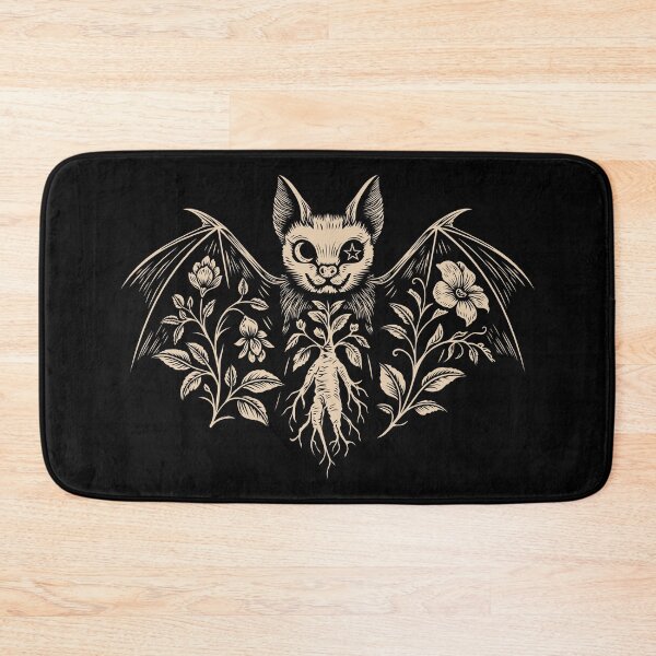 Item preview, Bat Mandrake Flowers Gothic Botanical Art designed and sold by Christine Krahl.