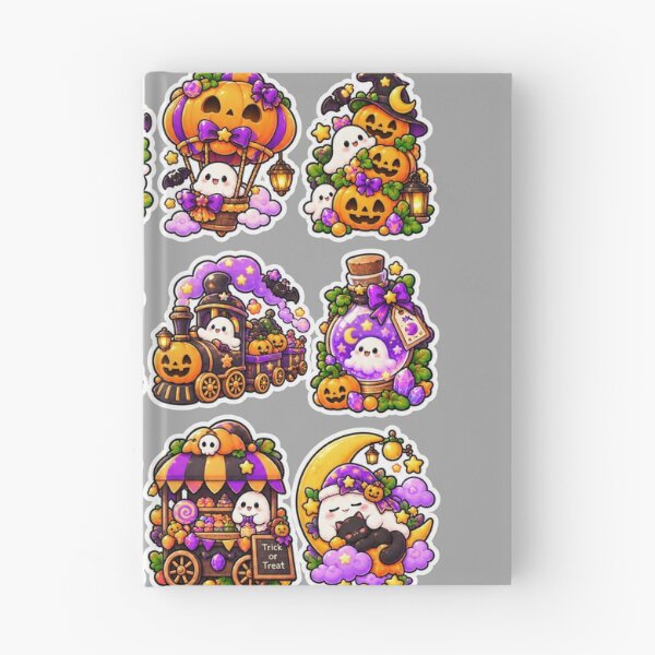 Item preview, Tiny Boo Studio Halloween Candy & Magic – Kawaii Sticker Pack designed and sold by Tiny Boo Studio.
