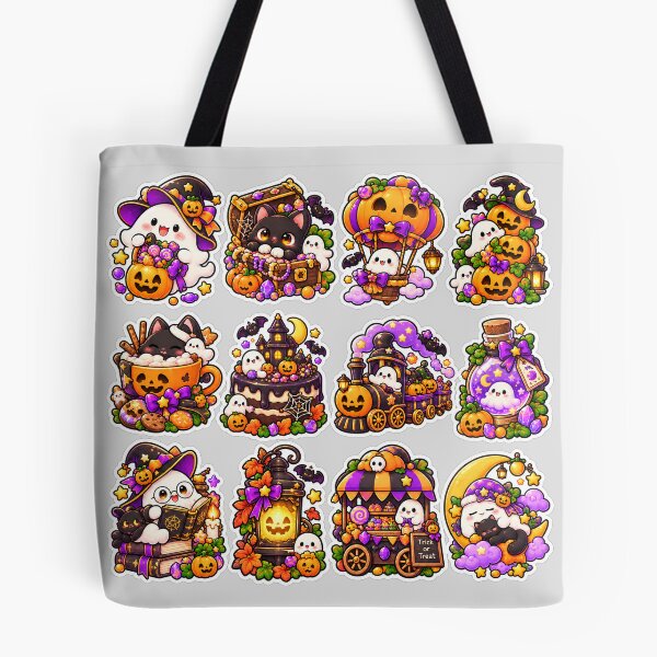 Item preview, Tiny Boo Studio Halloween Candy & Magic – Kawaii Sticker Pack designed and sold by Tiny Boo Studio.