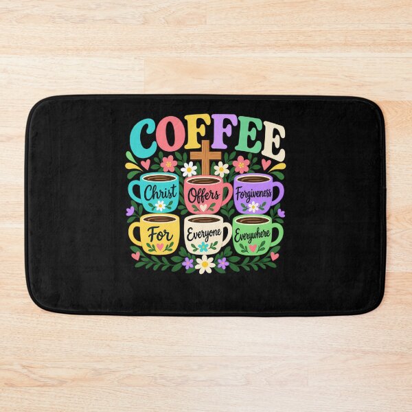 Item preview, Christ Offers Forgiveness Christian Coffee designed and sold by ShirTomDesigns.