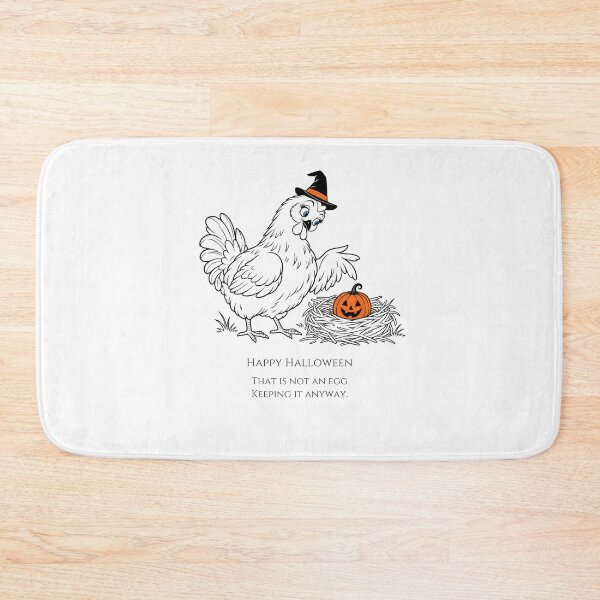 Item preview, Halloween Hen Pumpkin Nest designed and sold by Soft Paws Sketches.