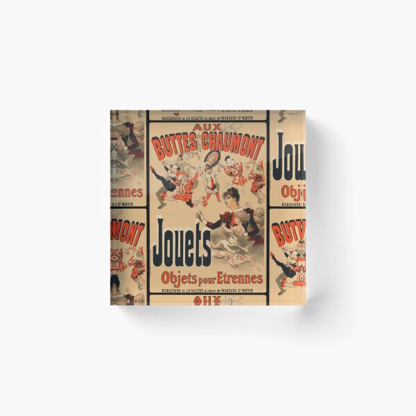 Item preview, Aux Buttes Chaumont Toy Shop 1886 designed and sold by artofuniverse.