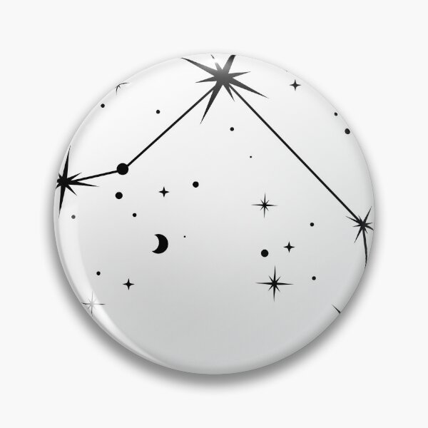 Item preview, Aries Constellation Line Art with Stars and Moon designed and sold by Cole's Design.