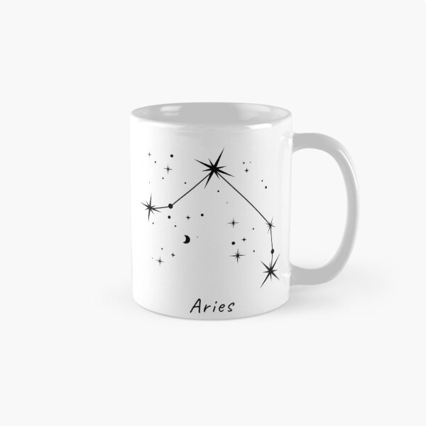 Item preview, Aries Constellation Line Art with Stars and Moon designed and sold by Cole's Design.