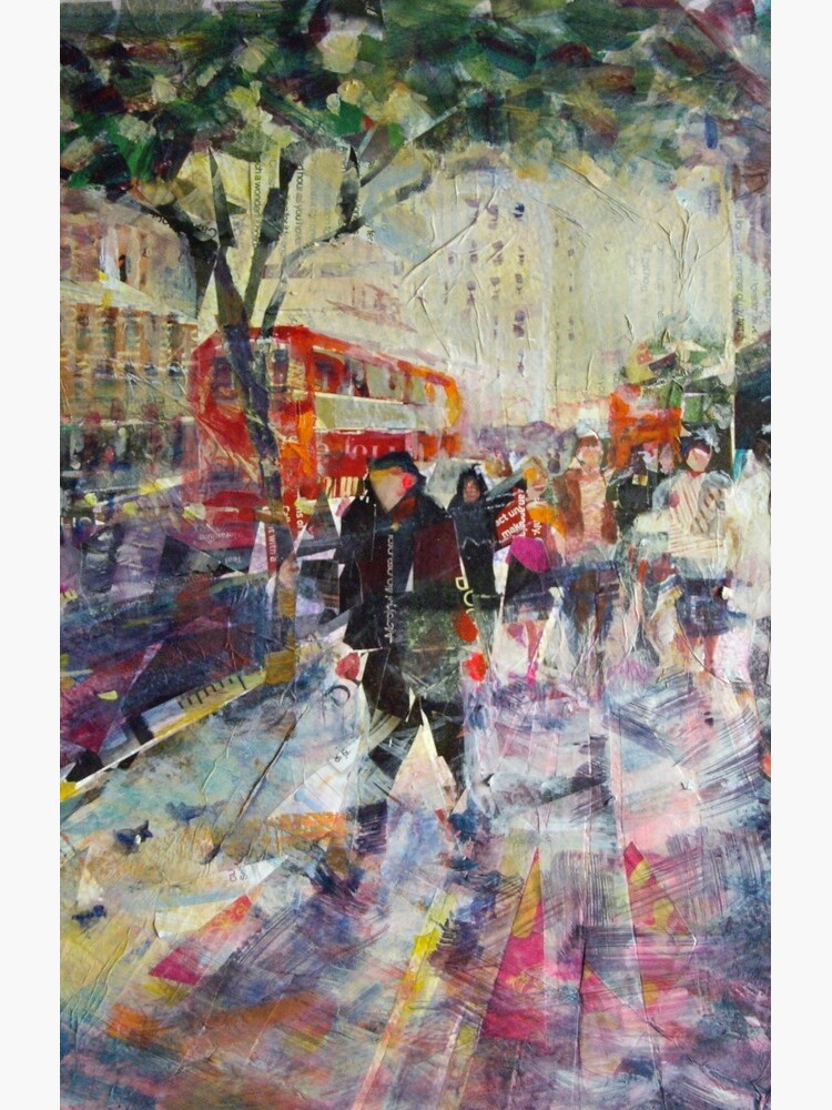 Thumbnail 4 of 4, Samsung Galaxy Phone Case, Red London Buses & Phone Boxes - Painting designed and sold by ballet-dance.
