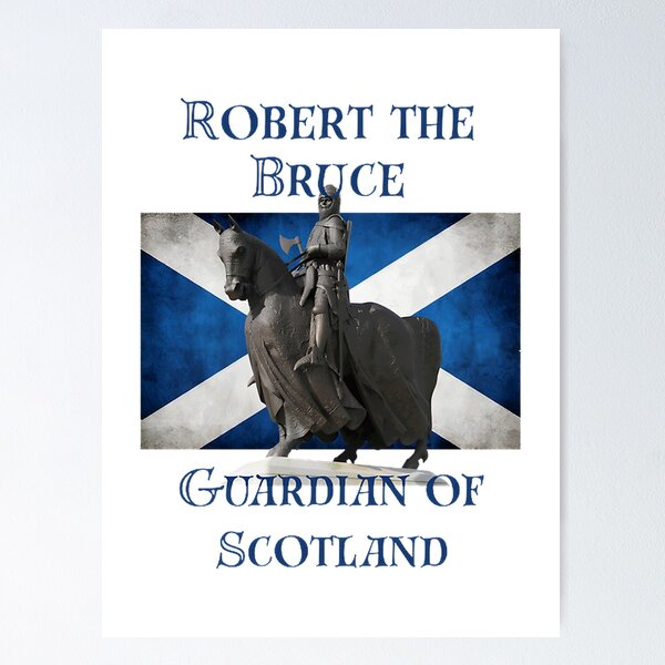 Item preview, Robert the Bruce - Legendary Guardian of Scotland Historical Warrior Design designed and sold by Eniyocha.